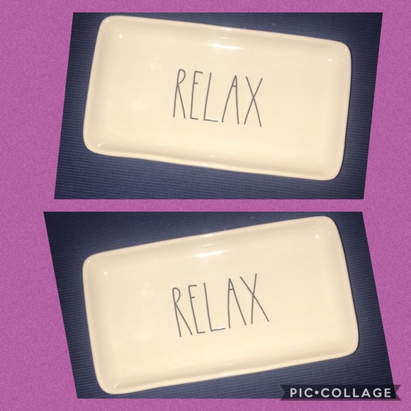 Rae Dunn Other - ⭐️ 2 RAE DUNN RELAX Mini Platter